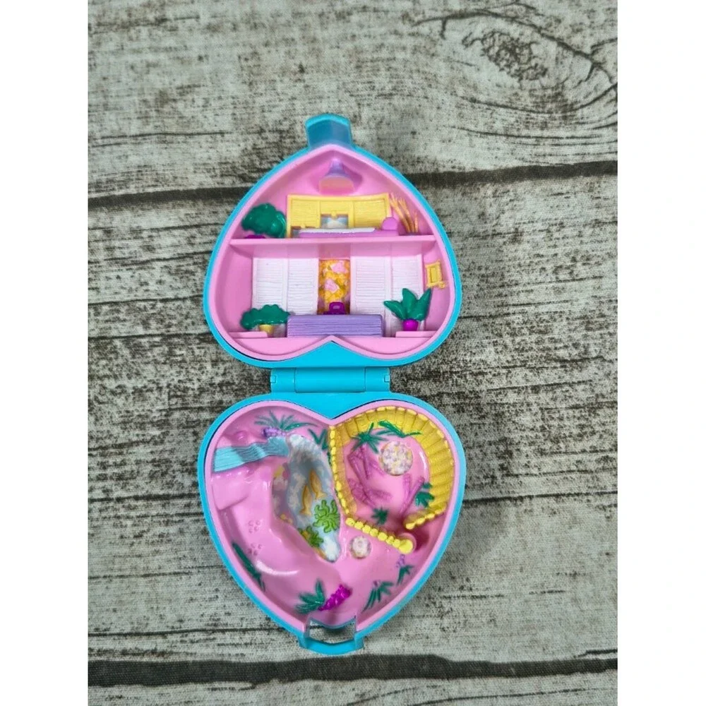 Vintage 1993 Polly Pocket Pet Parade PRETTY PANDAS COMPACT Only